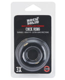 Rock Solid 3" Black Donut Ring