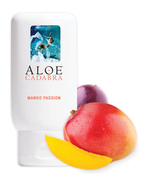 Aloe Cadabra Organic Lubricant - 2.5 oz Bottle Mango Passion