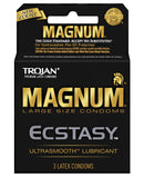 Trojan Magnum Ecstasy Condoms - Box of 3