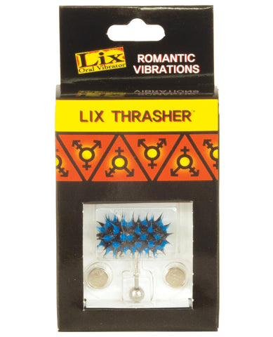 Lix Thrasher Oral Vibrator Tongue Ring - Asst. Colors