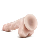 Blush Dr. Skin Stud Muffin 8.5" Dong w/Suction Cup - Beige