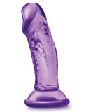 Blush B Yours Sweet n Small 4" Dildo w/ Suction Cup - Purple