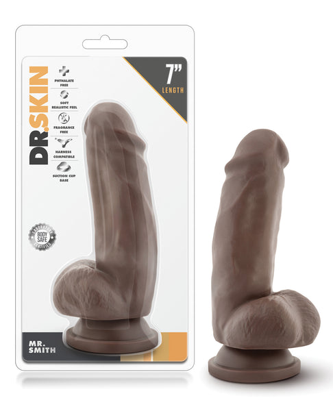 Blush Dr. Skin Mr. Skin 6" Dildo w/Suction Cup - Mr. Smith