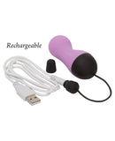 Powerbullet Remote Control Vibrating Egg - Purple