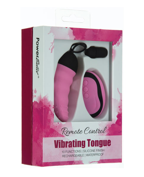 Powerbullet Remote Control Vibrating Tongue - Pink
