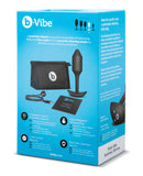 b-Vibe Vibrating Weighted Snug Plug M - 112 g Black