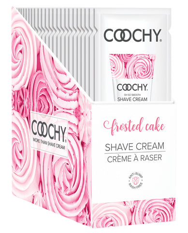 COOCHY Shave Cream - Frosted Cake Display of 24