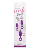 Curve Novelties Gossip Rump Ringers - Violet