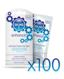 Skins Enhance Intimate Cream Foils - 5 ml Box of 100