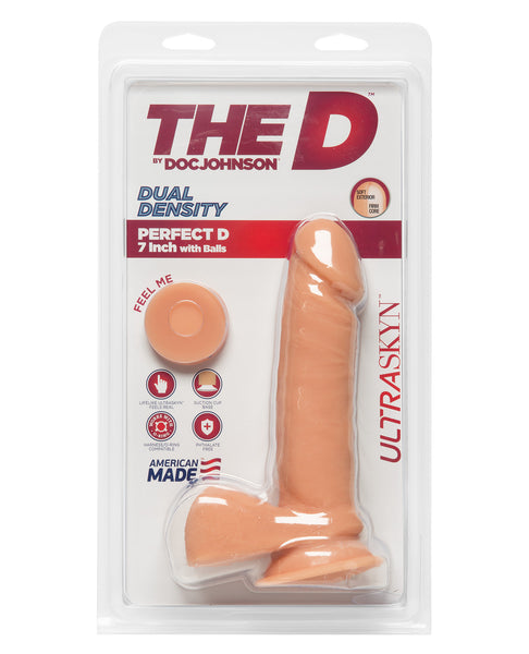 The D 7" Perfect D w/Balls - Vanilla