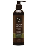 Earthly Body Hemp Seed Massage Lotion - 8 oz Guava Lava