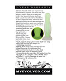 Evolved Luminous Anal Plug Large - Green