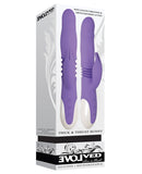 Evolved Thick & Thrust Bunny Dual Stim Rechargeable - Purple