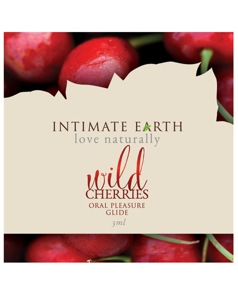 Intimate Earth Lubricant Wild Cherries - Foil