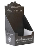 Intimate Earth Massage Foil Empty Display - Free w/Purchase of 10 Foils