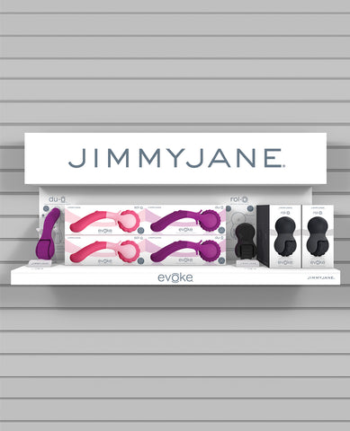 PROMO/TESTER Jimmyjane Prepack Shelf-n-Shop Evoke Display w/Tester