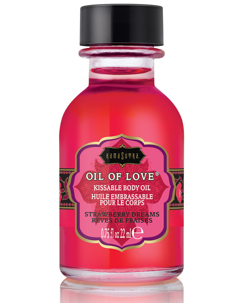 Kama Sutra Oil of Love - .75 oz Strawberry Dreams