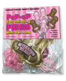Pop Up Self Inflating Penis Mini Balloons - Pack of 6