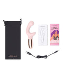 Le Wand XO Double Motor Wave Rechargeable Vibrator - Rose Gold