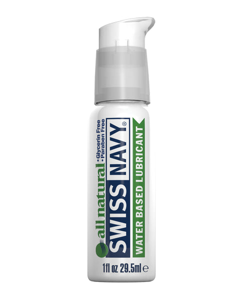 Swiss Navy Premium All Natural Lubricant - 1 oz Bottle