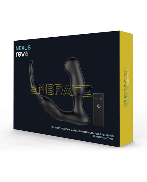 Nexus Revo Embrace Rotating Prostate Massager - Black