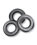 Oxballs Fat Willy 3 Pack Jumbo Cock Rings - Steel