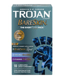 Trojan BareSkin EveryTHIN Condom - Variety Pack of 10