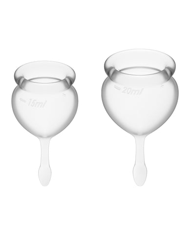 Satisfyer Feel Good Menstrual Cup - Transparent