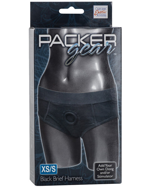 Packer Gear Brief Harness XS/S - Black