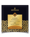 Sensuva Hybrid Personal Moisturizer Single Use Packet - 6 ml Salted Caramel