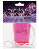 Night to Remember Shot Glass Necklace by sassigirl