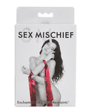 Sex & Mischief Enchanted Sash Restraints - Burgundy