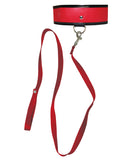 Sex & Mischief Leash & Collar - Red