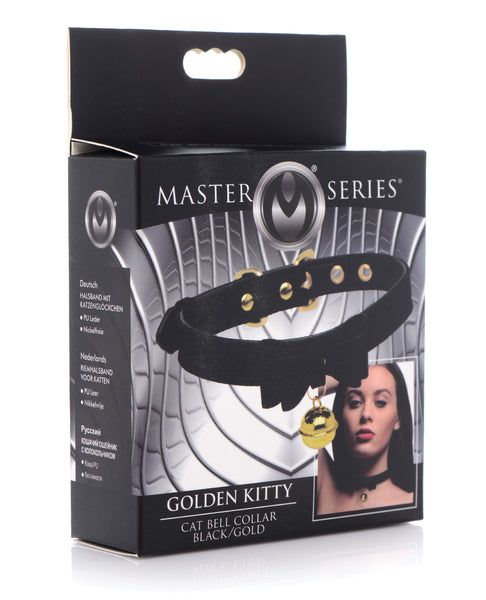 Master Series Golden Kitty Cat Bell Caller - Black/Gold