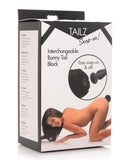 Tailz Interchangeable Bunny Tail - Black