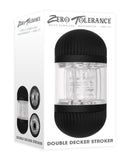 Zero Tolerance Double Decker Stroker - Black/Clear