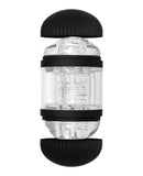 Zero Tolerance Double Decker Stroker - Black/Clear