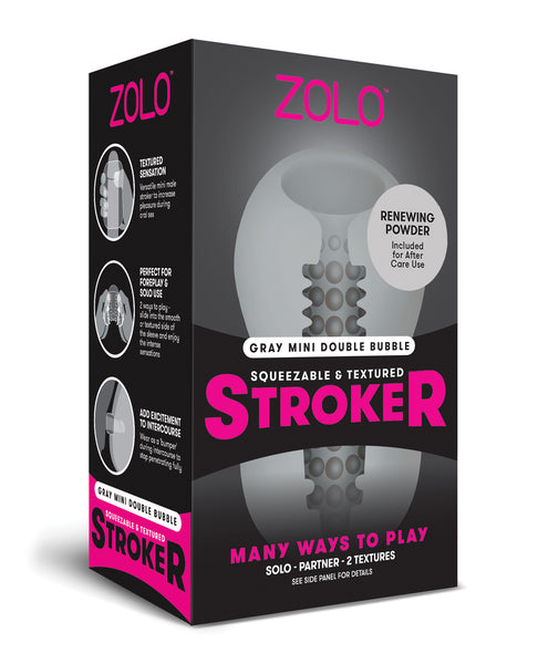 ZOLO Mini Double Bubble Stroker - Gray